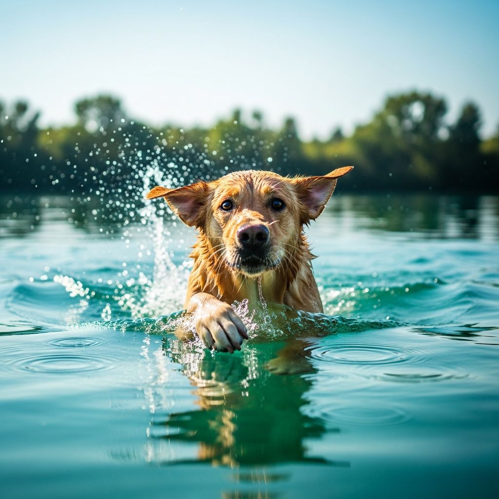 Mastering the Doggy Paddle: Canine Swim Secrets Unlock the truth behind your dog's swimming style, from natural instincts to expert training tips for safe aquatic adventures.