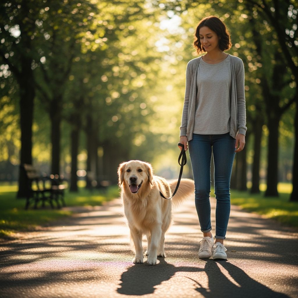 Mastering Loose Leash Walking for Dogs Transform chaotic walks into enjoyable outings with proven techniques for teaching your dog to walk politely on a loose leash without pulling.