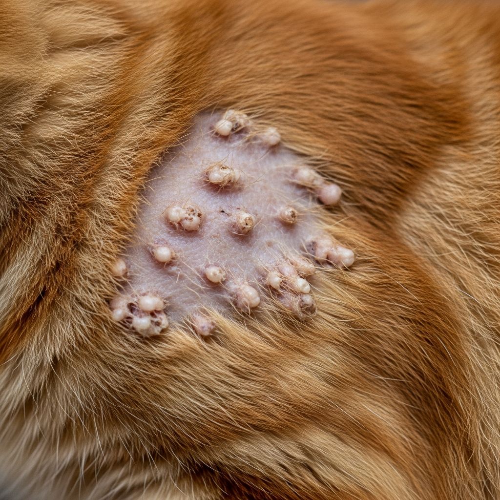 Miliary Dermatitis in Cats Discover the causes, symptoms, and effective treatments for miliary dermatitis in cats to keep your feline friend's skin healthy.