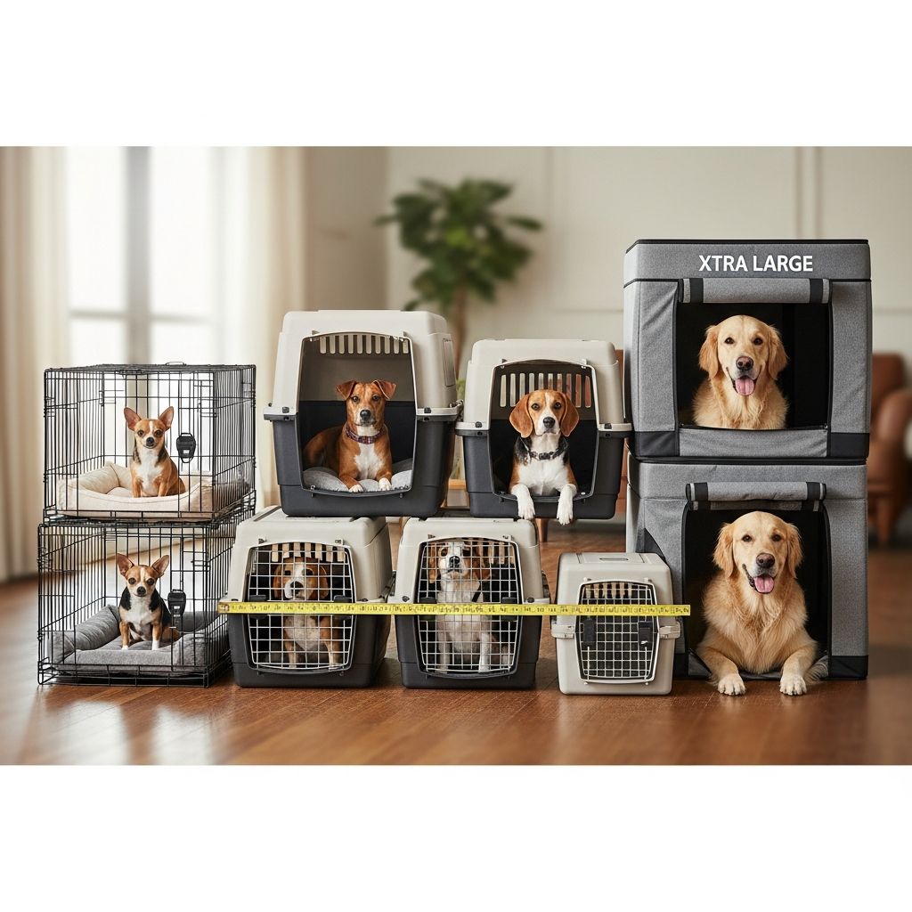 Finding the Perfect Dog Crate Size for Your Pet Learn how to measure your dog accurately and select an appropriately sized crate.