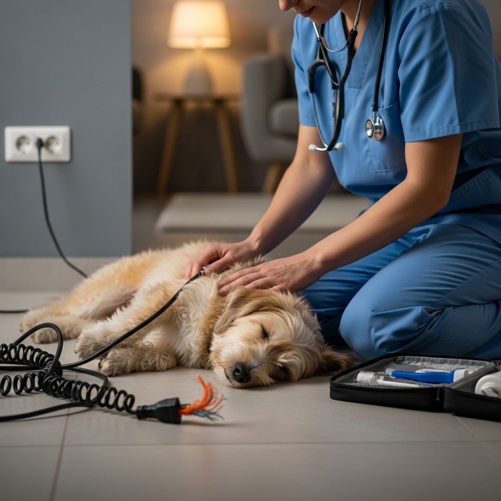 Pet Electrocution: Emergency Response Guide Learn vital steps to save your pet's life after an electrical shock, from immediate actions to long-term recovery strategies.