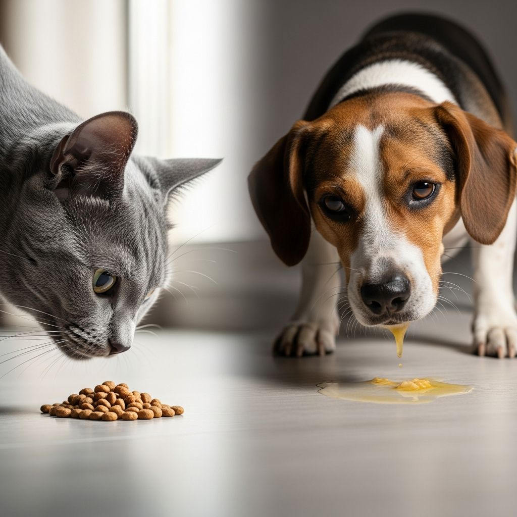 Pet Regurgitation or Vomiting: Key Differences Learn to distinguish between harmless regurgitation and serious vomiting in pets to ensure timely veterinary care and prevent complications.