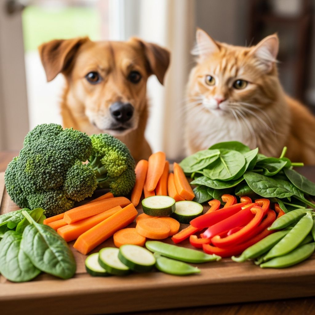 Pet-Safe Veggies Guide Discover nutritious vegetables that enhance your dog's and cat's health while avoiding digestive issues and toxicities.