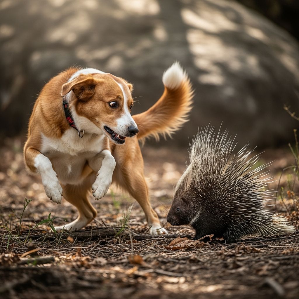 Essential strategies to safeguard your canine companion from painful porcupine quill injuries and ensure swift recovery if an attack occurs.