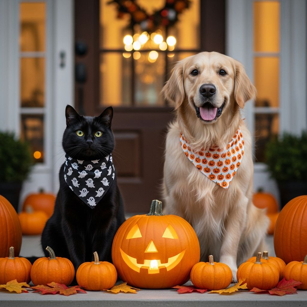 Discover essential tips to keep your furry friends safe and happy in costumes, dyes, and holiday festivities this Halloween.