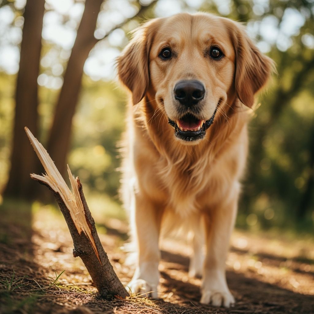 Discover why everyday sticks pose serious threats to your dog's health and learn safe alternatives for playtime fun.