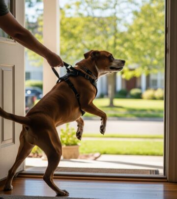 Master proven techniques to train your dog to stay put at doors, ensuring safety and peace of mind for every household exit.