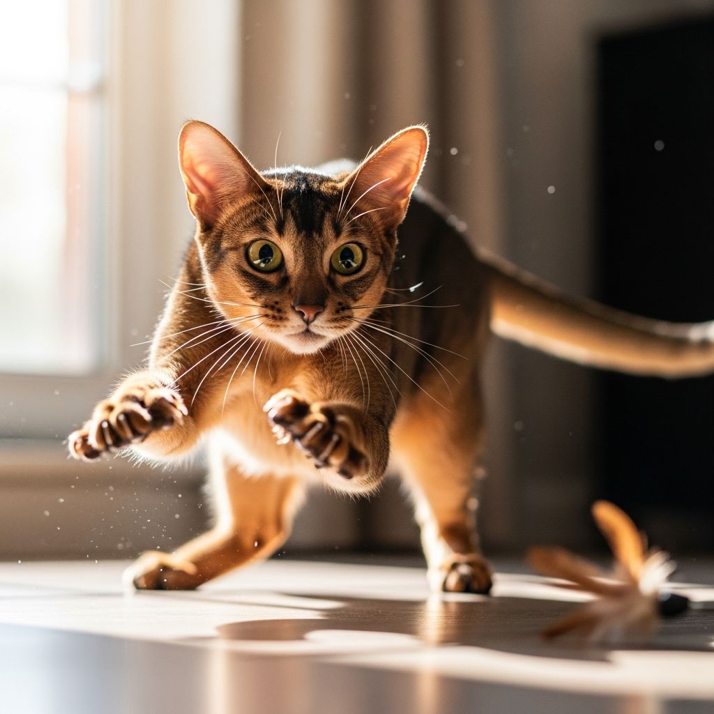 Master the art of interactive cat play by tapping into their natural hunting instincts for happier, healthier felines.