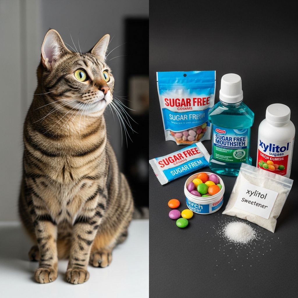 Discover why xylitol poses minimal threat to cats unlike dogs, backed by recent studies and veterinary insights.